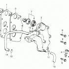 BF100 SA Inlet Manifold + Thermostat