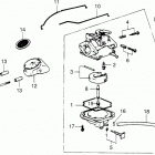 BF75Z LA Carburetor + Air Guide