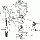 B75K3 SD Oil Pump + Oil Filter + Muffler