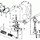 BF100C SA Oil Pump + Oil Filter + Exhaust Pipe