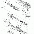 H075412VD Gear Housing Assembly, Propeller Shaft