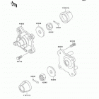 Bayou 300 4X4 (KLF300-C8) Переднее колесо