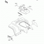 Bayou 220 (KLF220-A10) Decals(green)(klf220-a10)
