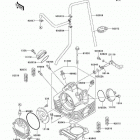 Bayou 300 4X4 (KLF300-C8) Головка цилиндра
