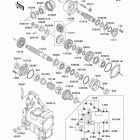 Bayou 300 4X4 (KLF300-C8) Передняя коническая зубчатая передача