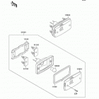 Bayou 300 4X4 (KLF300-C8) Фонарь