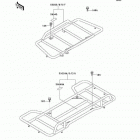 Bayou 300 4X4 (KLF300-C8) Багажник-кузов