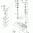 H050412UD Корпус редуктора, вертикальный вал