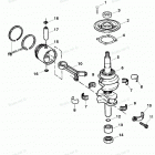 H015211UT Коленвал и поршни