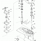 H040412UL Корпус редуктора, вертикальный вал