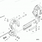 H040312UT Кронштейн транца