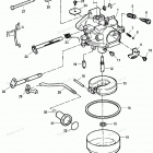 H015201UM Carburetor(9.9 Hp Model) (1304-855772t)