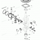 H025201TD Коленчатый вал & Поршень