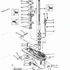 H120422TD Gear Housing Assembly(driveshaft) (3 Jaw Reverse Clutch)