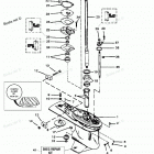 H120412TT Gear Housing Assembly(driveshaft) (6 Jaw Reverse Clutch)