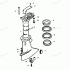 H005211TD Корпус вертикального вала