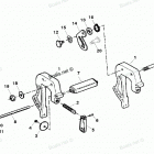 H015211TD Clamp Brackets (serial # 0e127700 Thru 0e143887)