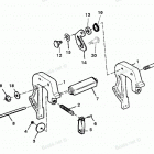 H015211TS Clamp Brackets (serial # E143888 & Up)
