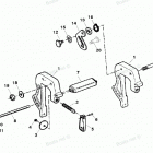 H015201TS Clamp Brackets (serial # 0e127700 Thru 0e143887)