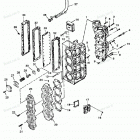 H120422TD Cylinder Block Assembly(serial # 0e138600 Thru 0e173427)