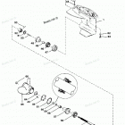H025201TD Корпус редуктора , гребной вал