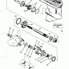 H120422TD Gear Housing Assembly(propshaft) (3 Jaw Reverse Clutch)