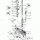 H090422TD Gear Housing Assembly(driveshaft) (3 Jaw Reverse Clutch)