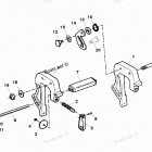 H015201TM Clamp Brackets (serial # 0e127700 Thru 0e143887)