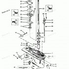 H090422TD Gear Housing Assembly(driveshaft) (6 Jaw Reverse Clutch)