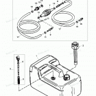 H009211TS Fuel Tank And Line Assembly (plastic - 3.2 Gallon)