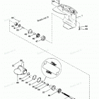 H025211TD Корпус редуктора , гребной вал