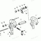 H015201TD Clamp Brackets (serial # 0e127700 Thru 0e143887)