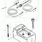 H015211TT Fuel Tank And Line Assembly (plastic - 3.2 Gallon)