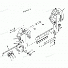 H040412TT Кронштейн транца