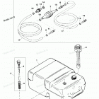 H025201TS Fuel Tank And Line Assembly (6.6 Gallon)