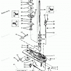 H090412TD Gear Housing Assembly(driveshaft) (3 Jaw Reverse Clutch)
