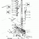 H120412TD Gear Housing Assembly(driveshaft) (3 Jaw Reverse Clutch)
