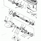 H120412ST Gear Housing Assembly(propshaft) (6 Jaw Reverse Clutch)