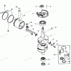 H050312SD Коленвал и поршни