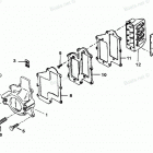 H040412SD Reed Plate And Adapter Flange
