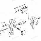 H009211SD Clamp Brackets (serial # 0e127700 Thru 0e143887)