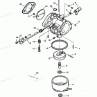 H040412ST Carburetor - 40 H.p.