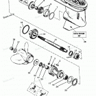H120412SD Gear Housing Assembly(propshaft) (6 Jaw Reverse Clutch)