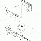 H025211SD Корпус редуктора , гребной вал
