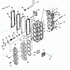 H120412ST Cylinder Block Assembly(serial # 0e138600 Thru 0e173427)