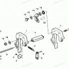 H009201SD Clamp Brackets (serial # 0e127700 Thru 0e143887)