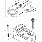 H009201SS Fuel Tank And Line Assembly (plastic - 3.2 Gallon)