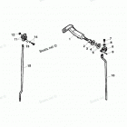 H005201SM Вал переключения
