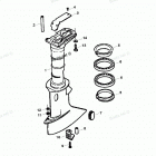 H005211SD Корпус вертикального вала
