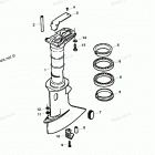 H005201SM Корпус вертикального вала